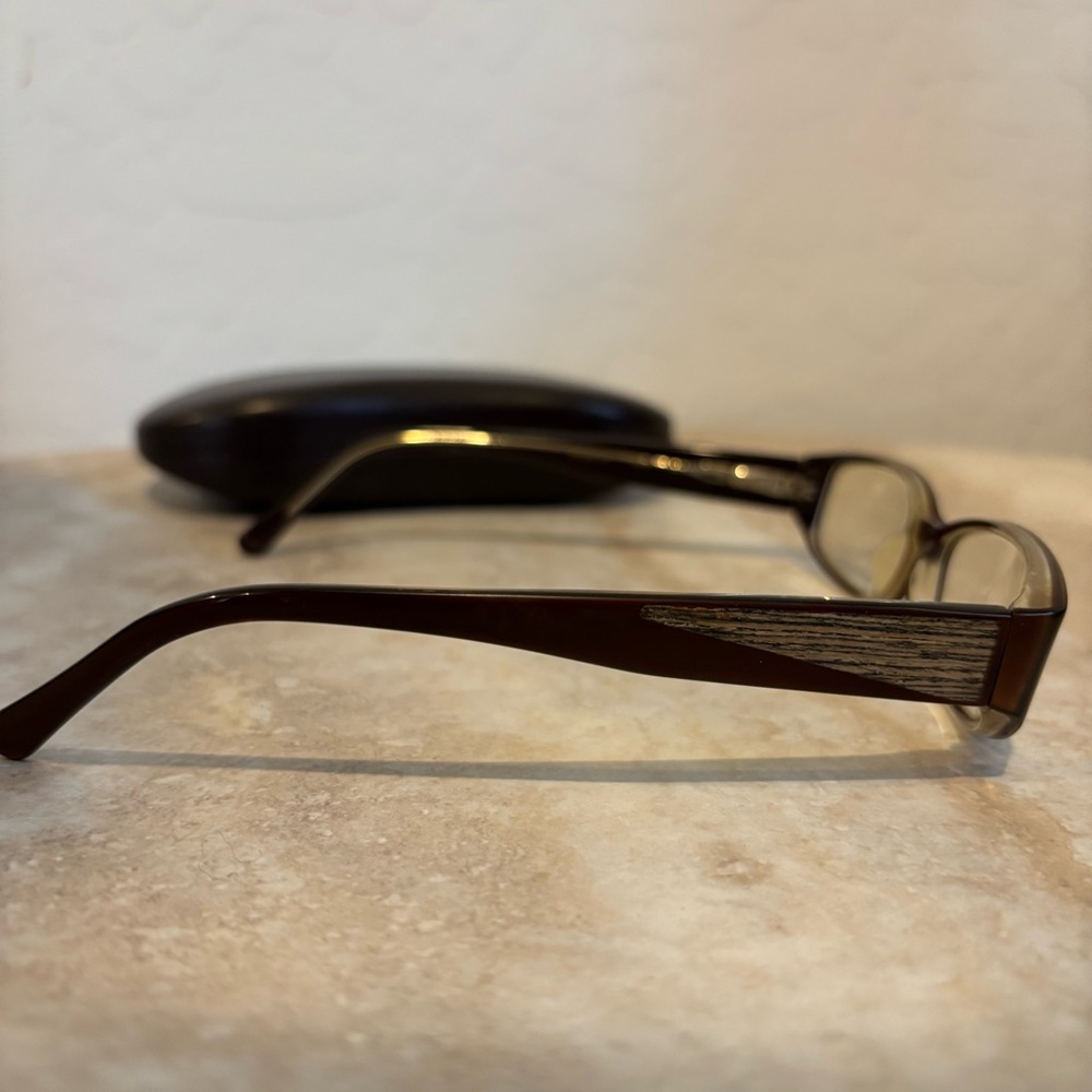 Vera Wang V033 Rounded Rectangular Eyeglasses - image 3